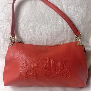 All leather Coach Teri Shoulder Bag NWOT